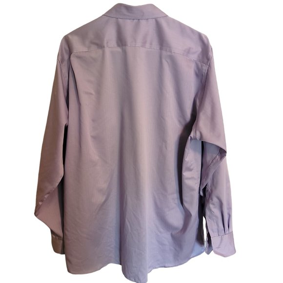 JOSEPH ABBOUD Button Down Dress Shirt - 17 Neck/Light Purple - Picture 2 of 6